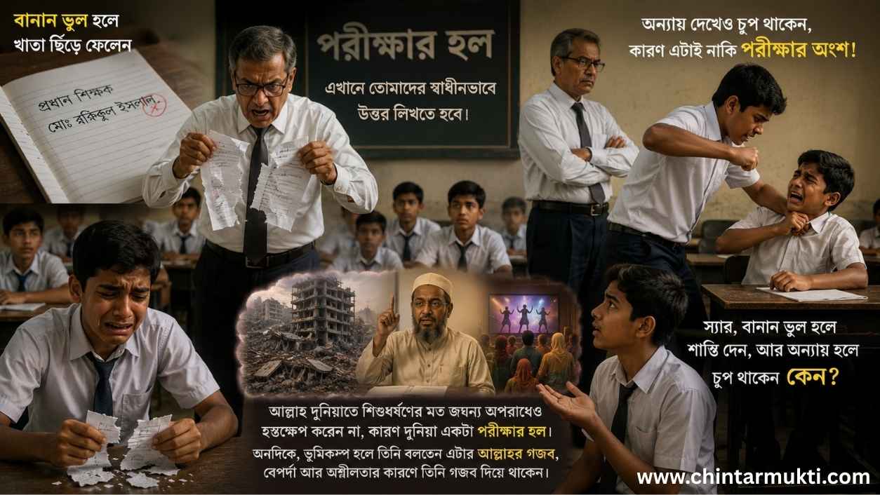 পরীক্ষার নামে গোঁজামিল