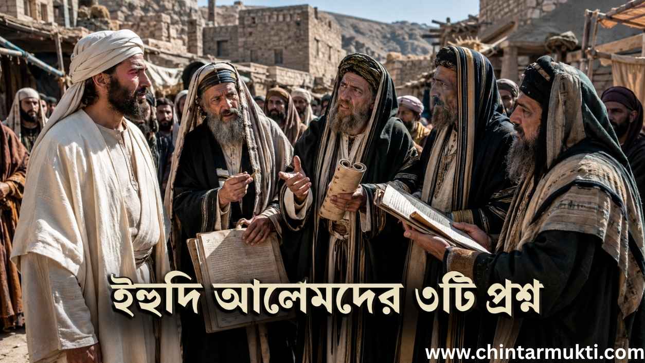 নবীকে ইহুদিদের ৩টি প্রশ্ন: নবুয়তের পরীক্ষা ও ফলাফল
